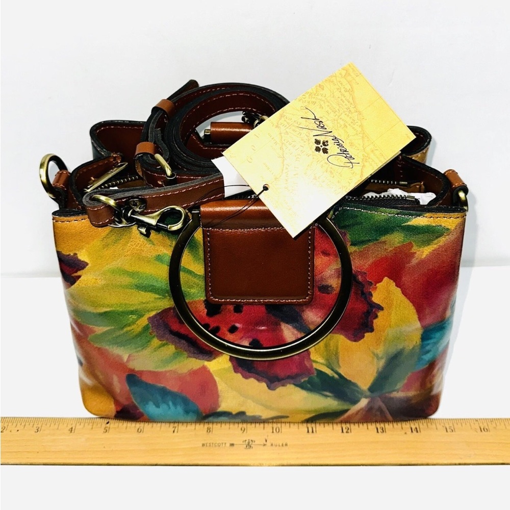 Patricia Nash Multicolor Floral Crossbody Bag - Picture 7 of 12